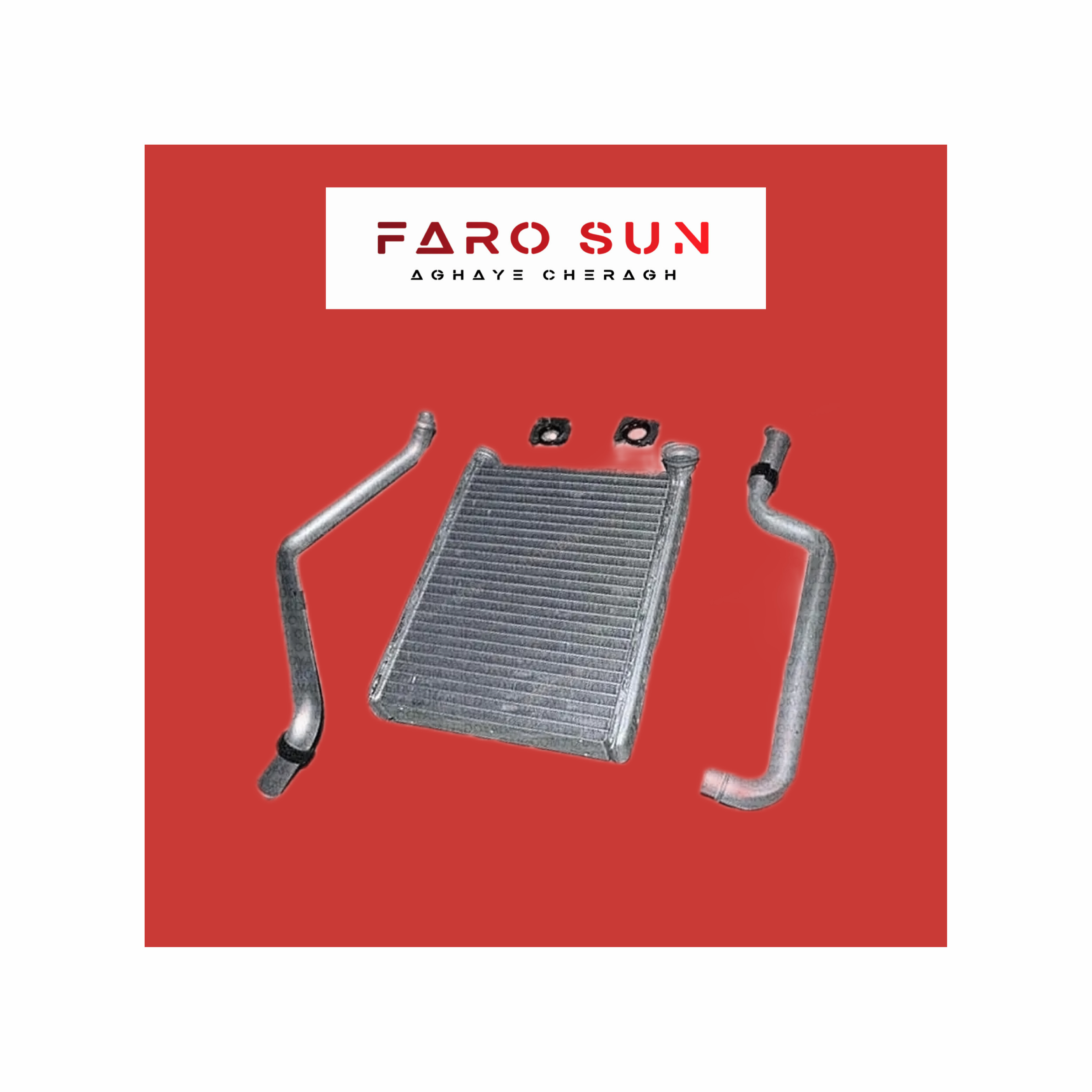  رادیاتور بخاری Tiggo 7/8 و x55 اورجینال شرکتی Chery با کد فنی: T15-8107130